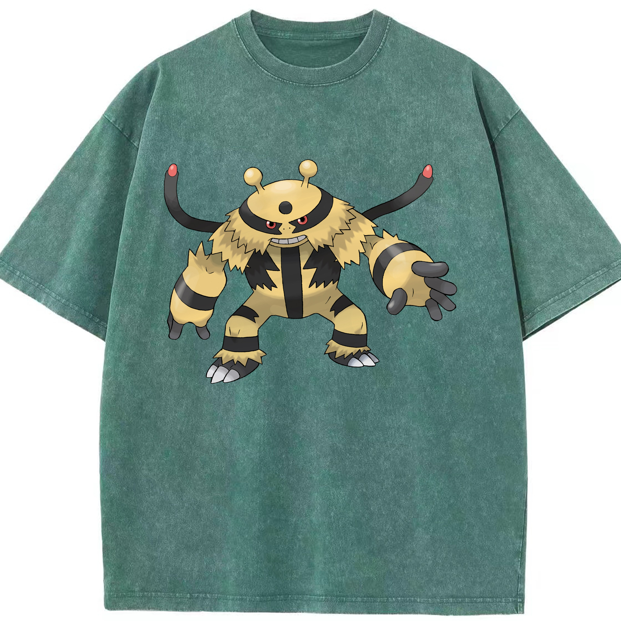 （画像用） ポケットモンスター Pokémon 綿100% ヴィンテージ風 半袖Tシャツ（フロントプリント）